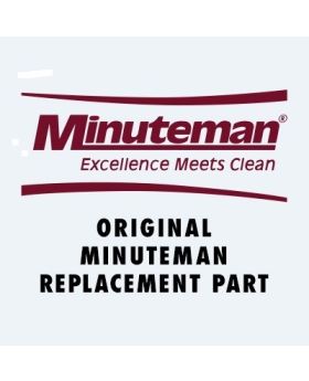 Minuteman replacement disc brush 20 inch, scrub grit 2, 120gr red - 172520-6