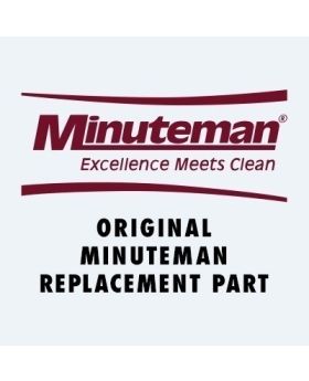 Minuteman replacement scv pb rear squeegee replacement set 28 inch gum rubber - 281765